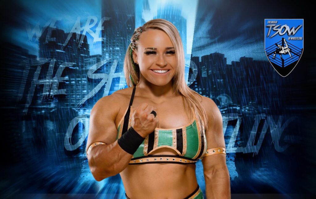 Jordynne Grace regala un cappello da chef a Shawn Michaels