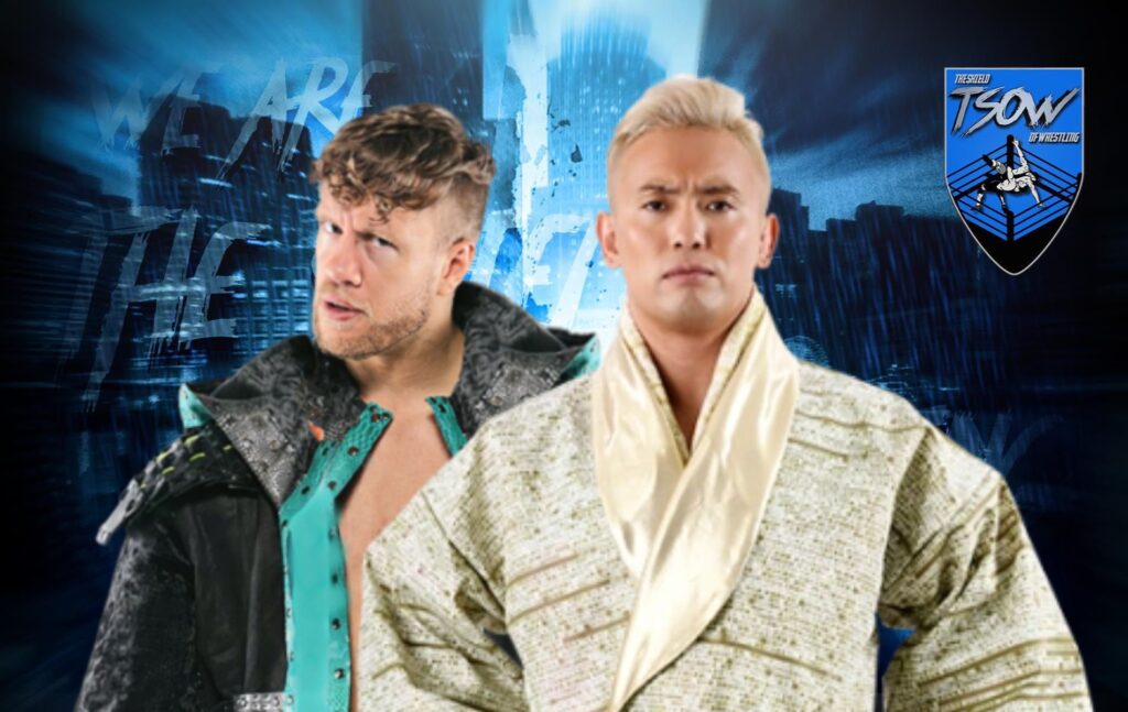 Kazuchika Okada batte Will Ospreay a Battle in the Valley