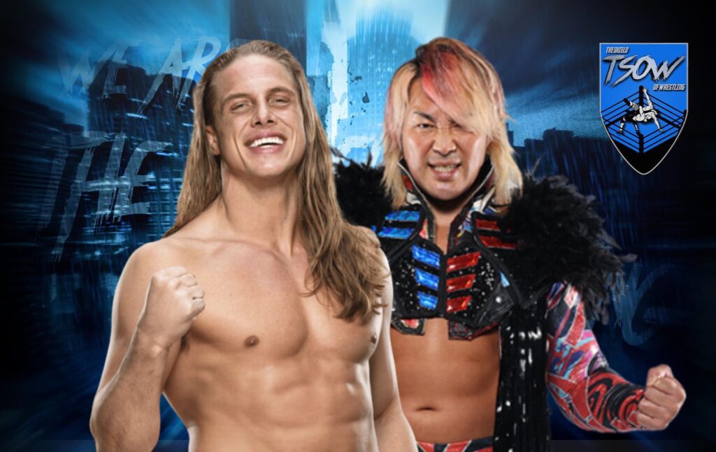 Matt Riddle vs Hiroshi Tanahashi ufficiale in NJPW