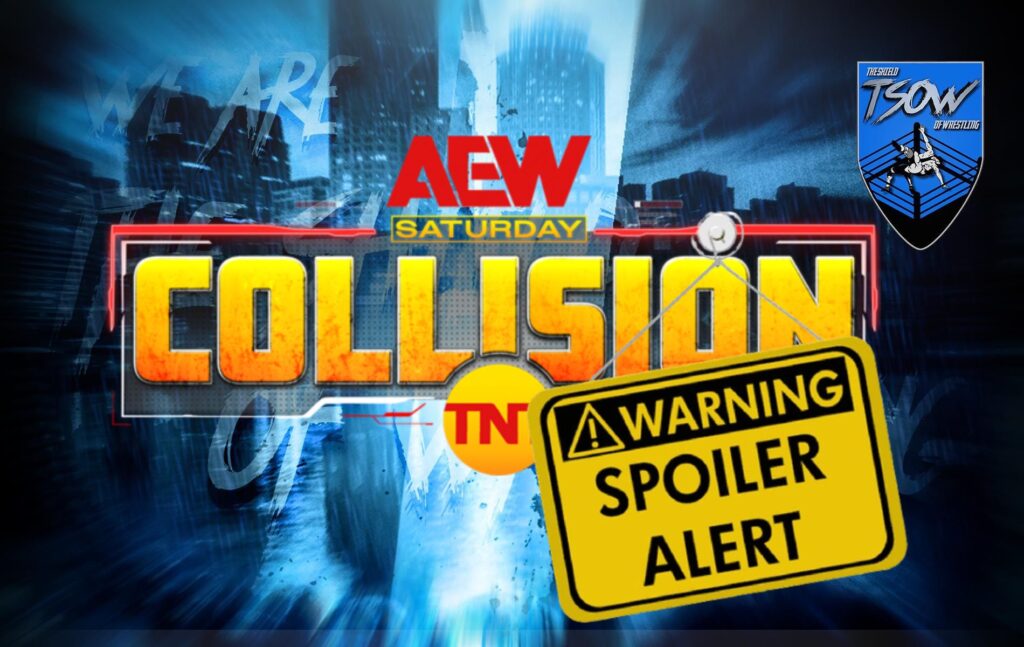 AEW Collision: gli spoiler della puntata del 13/07