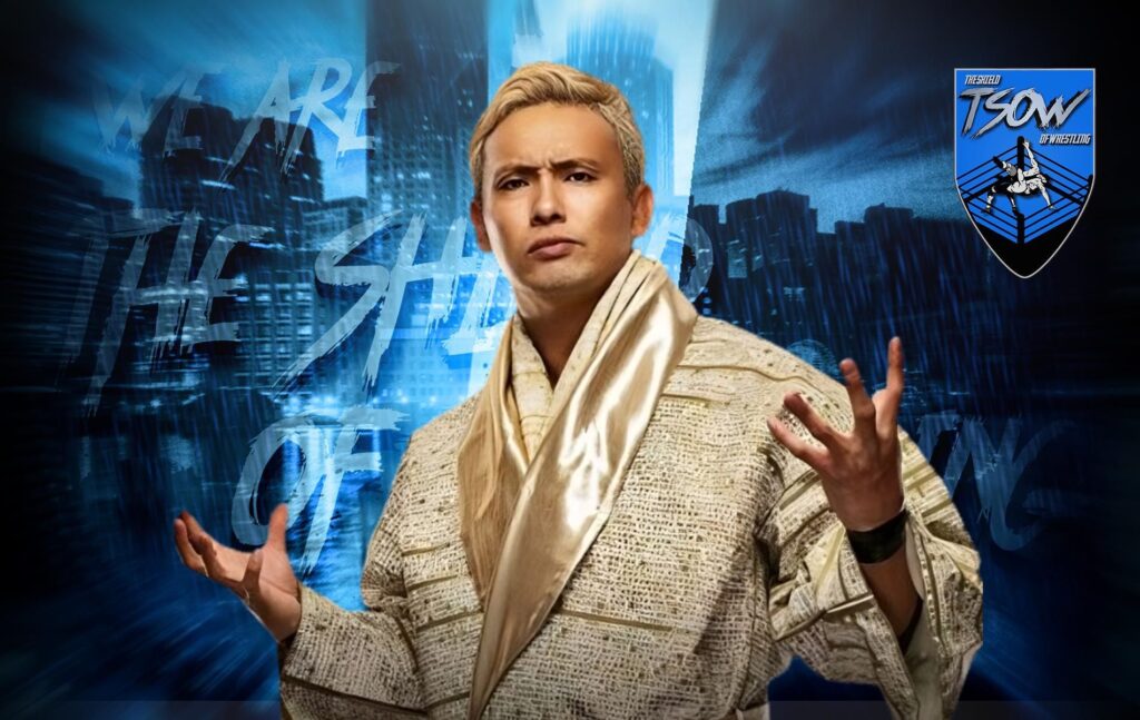 Kazuchika Okada arriva con una Ferrari a AEW Dynamite