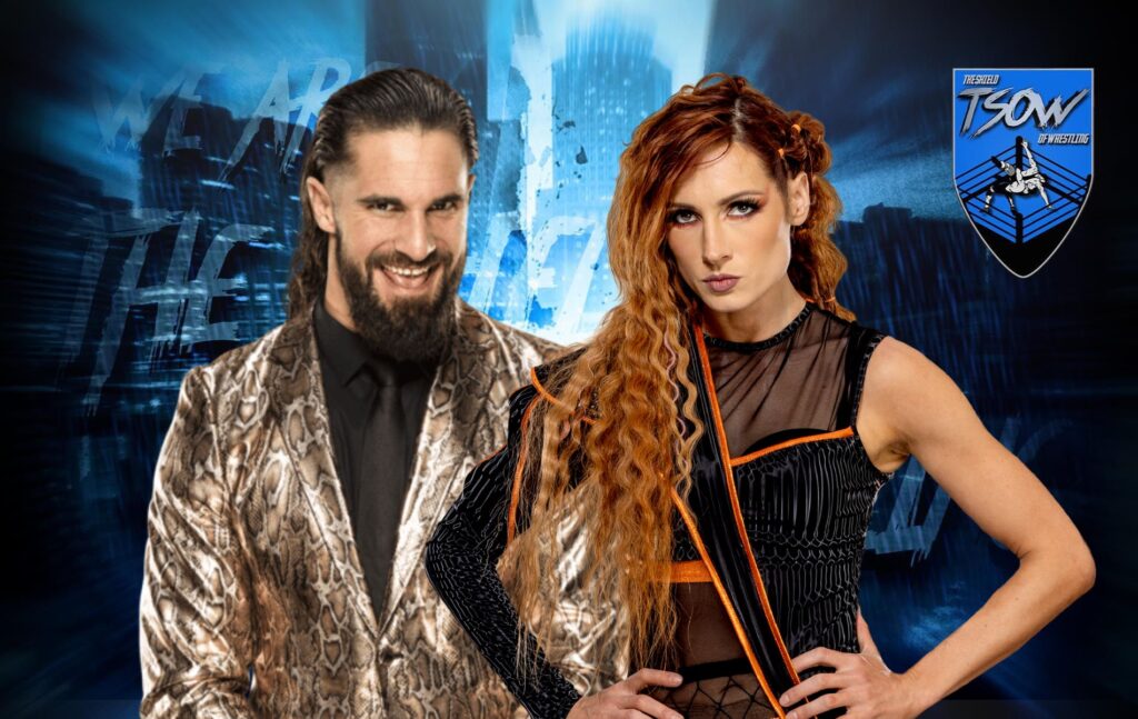 Becky Lynch esalta la coppia con Seth Rollins nel wrestling