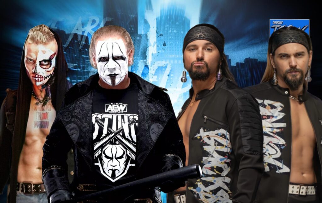 Sting e Darby Allin battono gli Young Bucks a Revolution