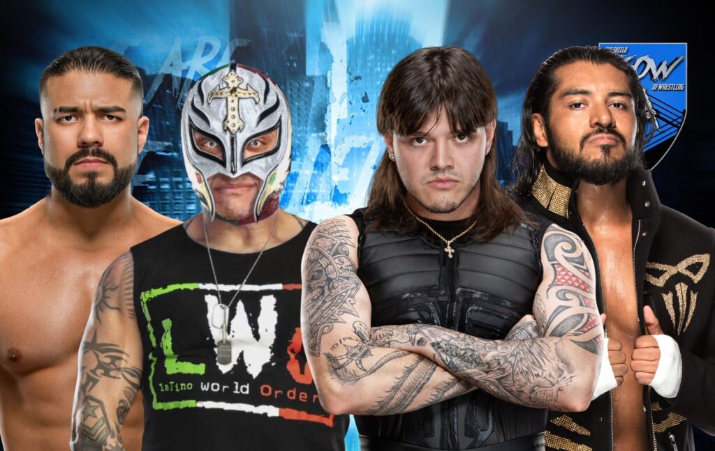 Rey Mysterio e Andrade vincono a WM Night 1