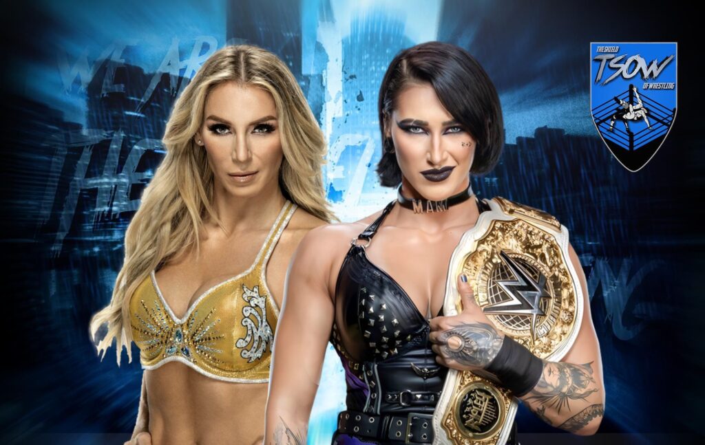 Charlotte Flair vs Rhea Ripley di WM 39 eletto MOTY