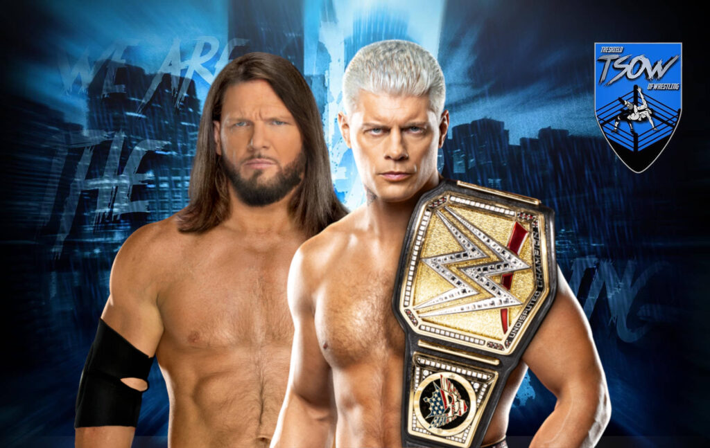 AJ Styles rifiuta il Too Sweet con Cody Rhodes