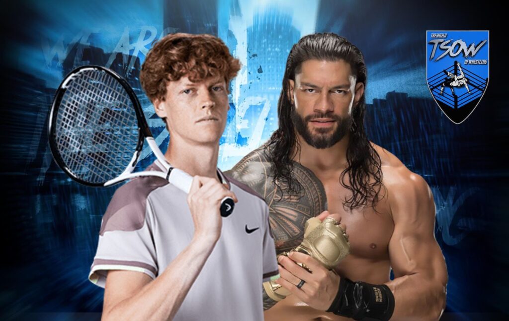 Jannik Sinner: la pagina X della ATP cita Roman Reigns