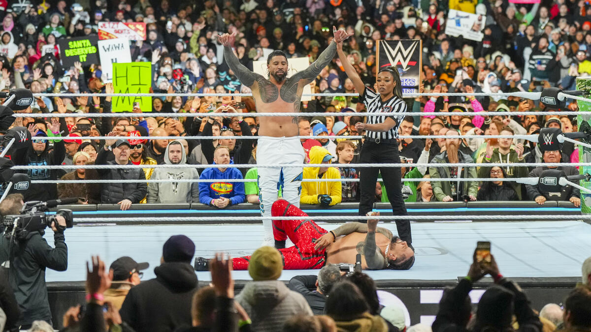 Jey Uso vince la sfida col fratello a WrestleMania 40! - (Fonte: WWE.com)