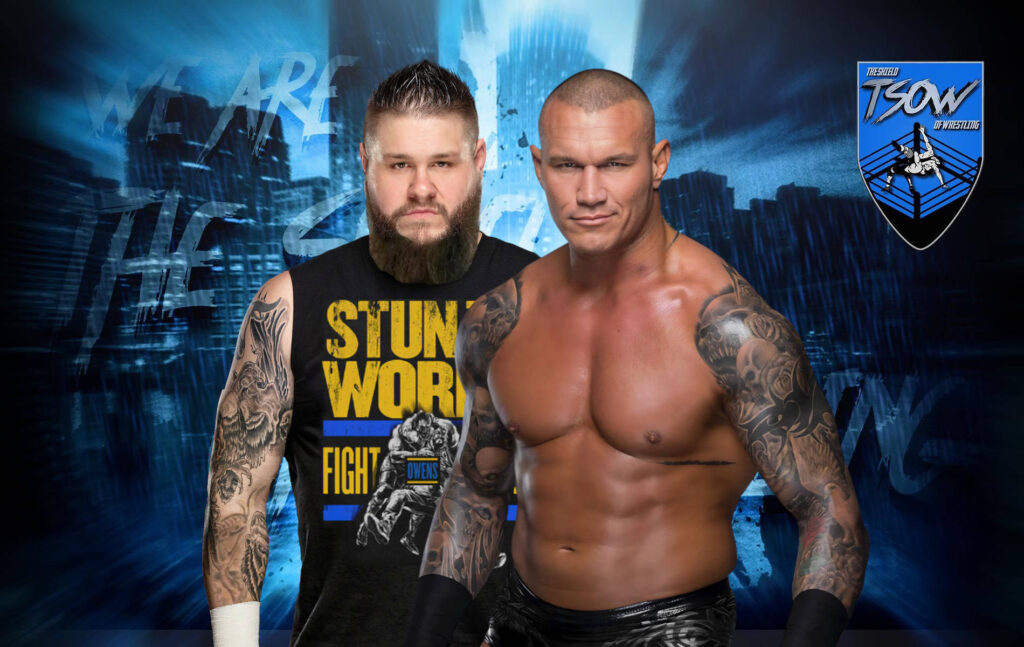 Randy Orton attaccato da Kevin Owens nel parcheggio