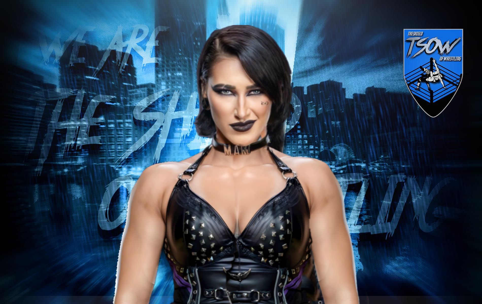 Rhea Ripley spintona Dominik Mysterio dopo RAW