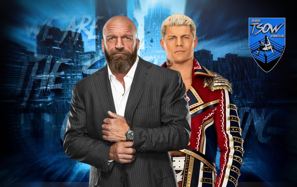 Triple H apre RAW e si congratula con Cody Rhodes e i fan