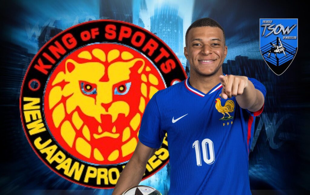 La NJPW suggerisce una particolare maschera a Kylian Mbappé