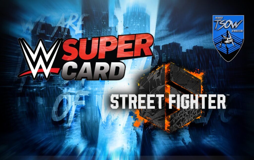 WWE SuperCard, arriva il crossover con Street Fighter 6
