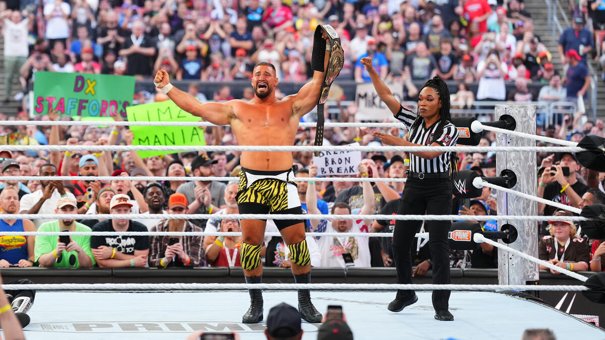 La grande notte di Bron Breakker - (Fonte: WWE.com)