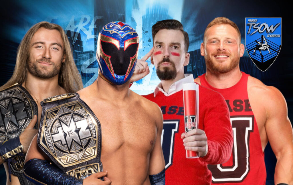 Chase U batte Axiom e Nathan Frazer a NXT