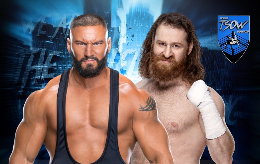 Bron Breakker vs Sami Zayn, annunciato 2 out of 3 falls