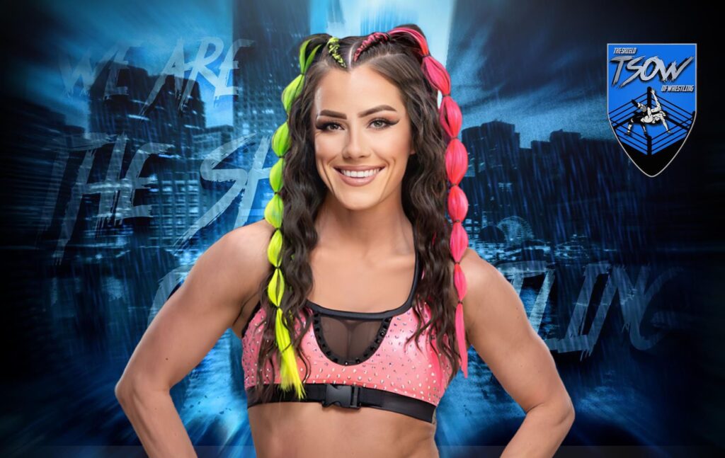 Katana Chance si è fratturata il naso a Monday Night RAW
