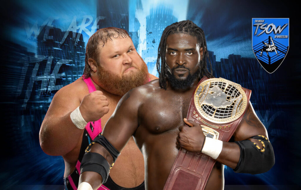 Oba Femi batte Otis a NXT