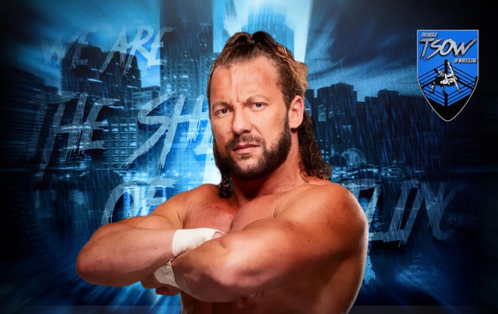 Kenny Omega parla al pubblico nel post Dynamite 08-01-2025