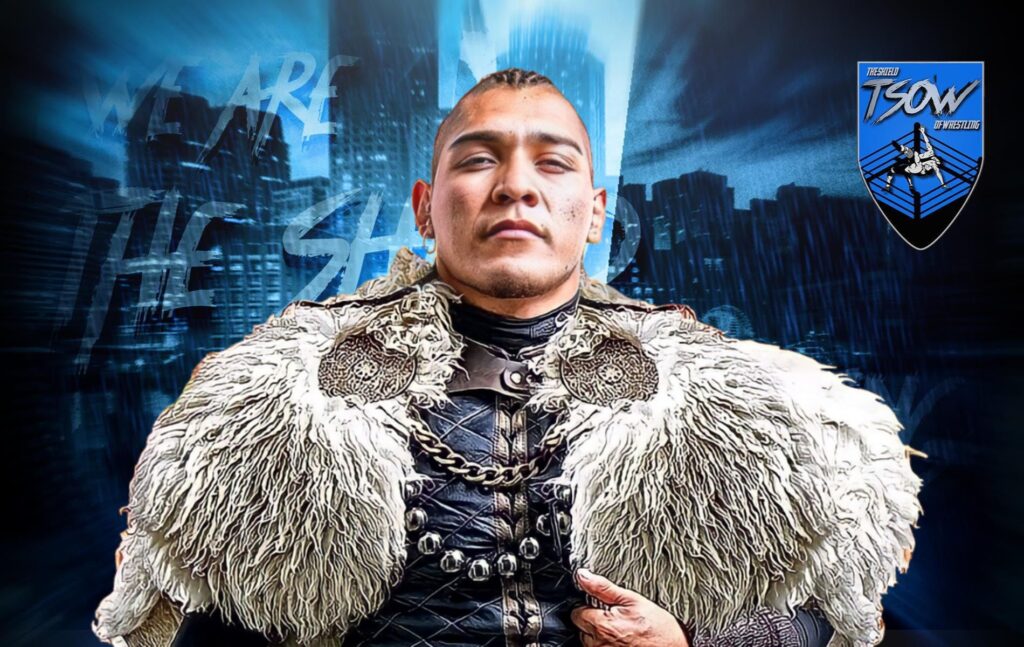 El Hijo del Vikingo attacca El Grande Americano a WM 41