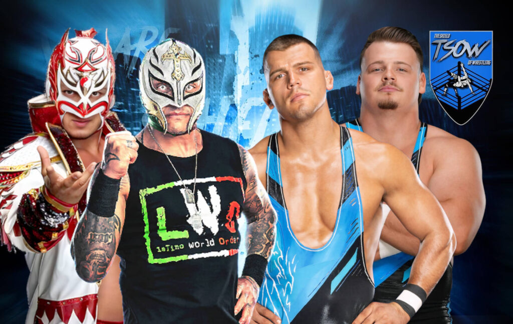 Rey Mysterio e Dragon Lee hanno sconfitto American Made
