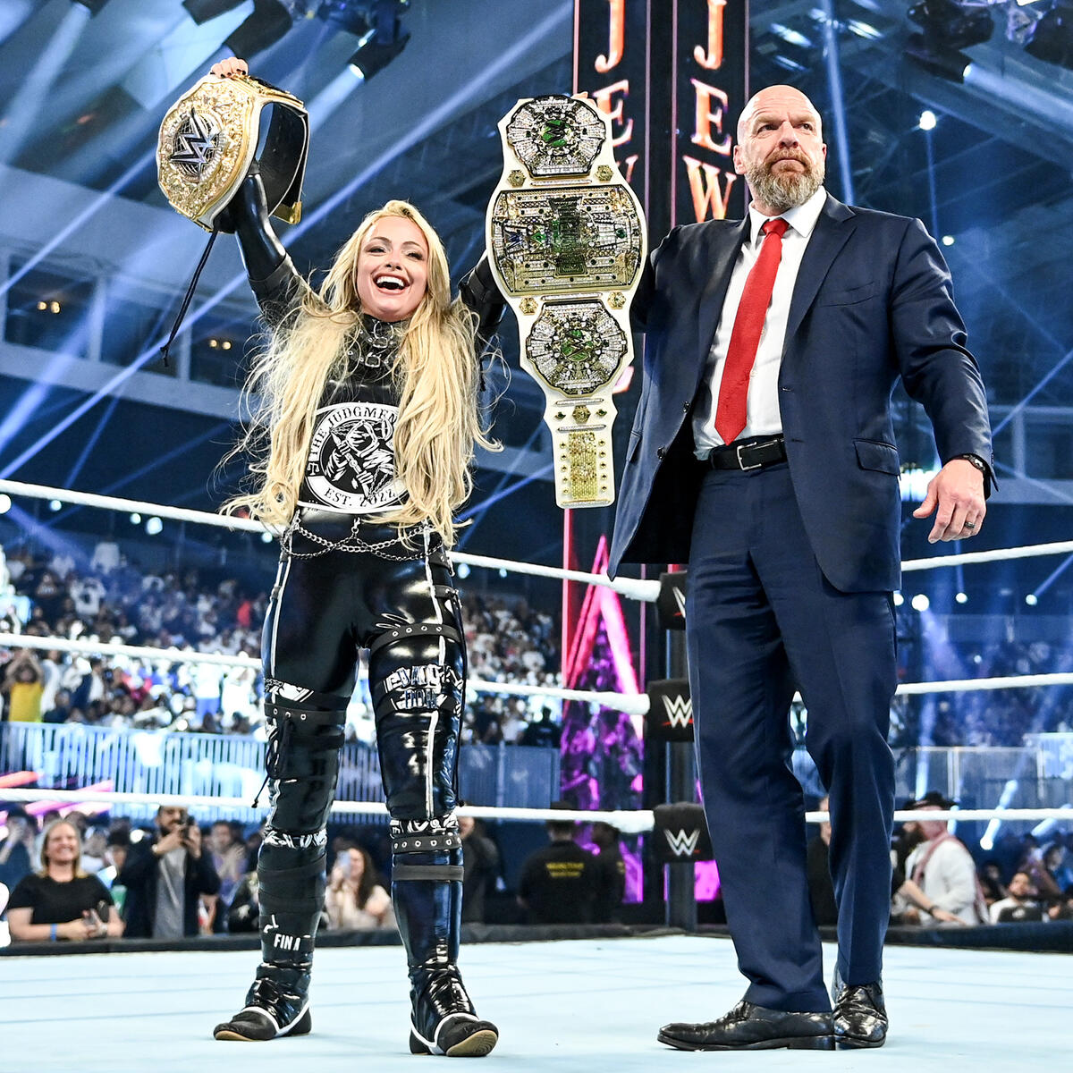 Bella vittoria per Liv Morgan a Crown Jewel 2024 - Fonte: WWE.com)