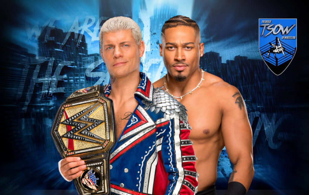 Carmelo Hayes attacca Cody Rhodes al termine di RAW