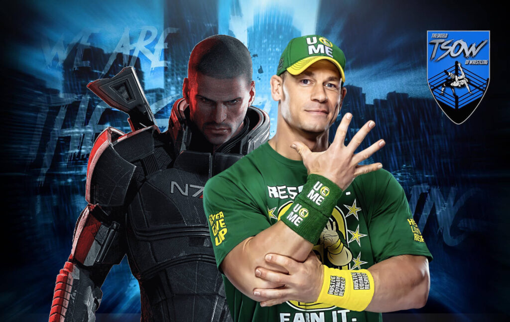 John Cena pubblica una pic di Mass Effect 2 su Instagram