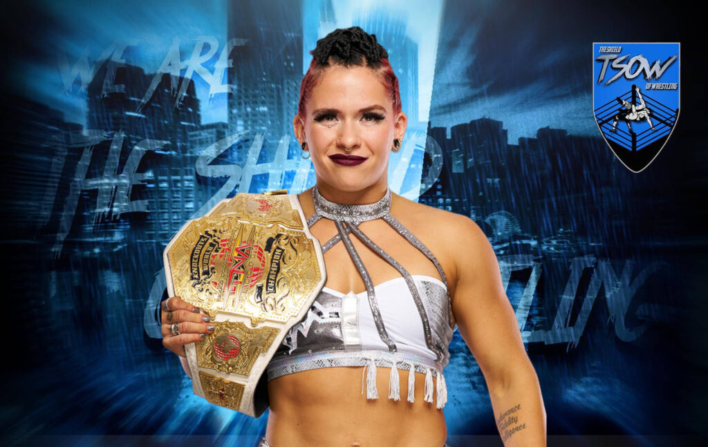 Masha Slamovich appare a sorpresa a NXT