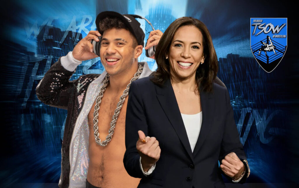 Max Caster nomina Kamala Harris a AEW Collision