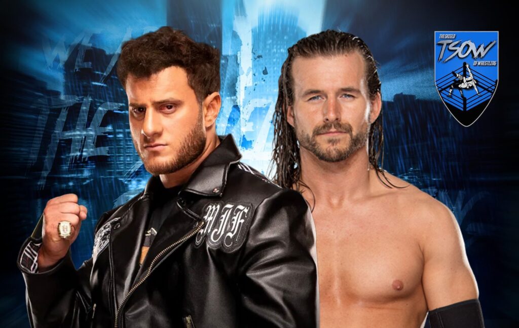 MJF e la battuta su Adam Cole/Britt Baker a AEW Collision