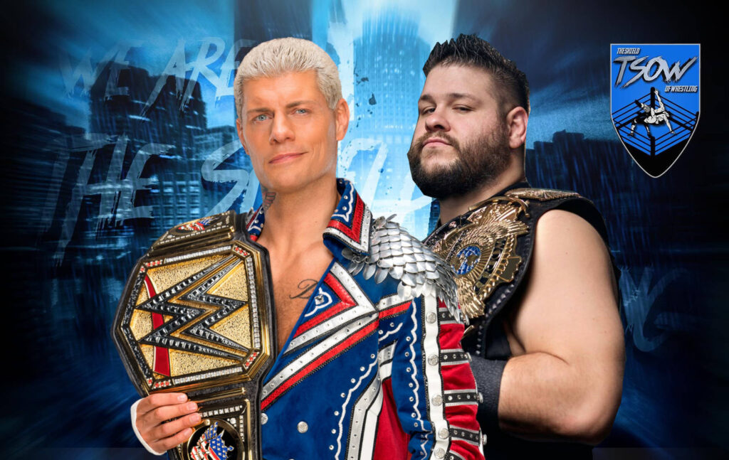 Cody Rhodes vs Kevin Owens ufficiale per la Royal Rumble