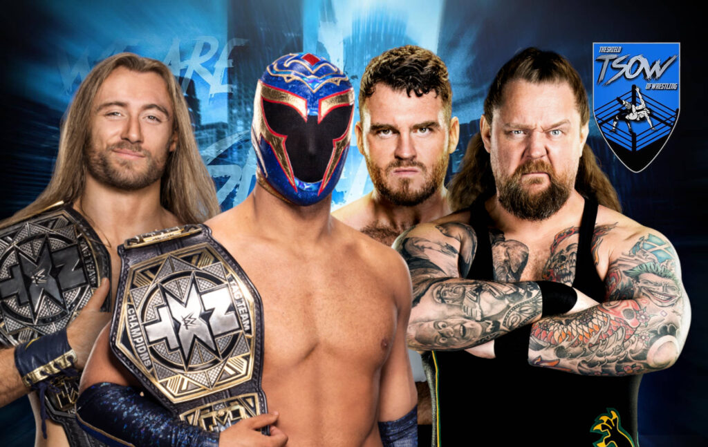 Fraxiom hanno sconfitto Gallus a NXT