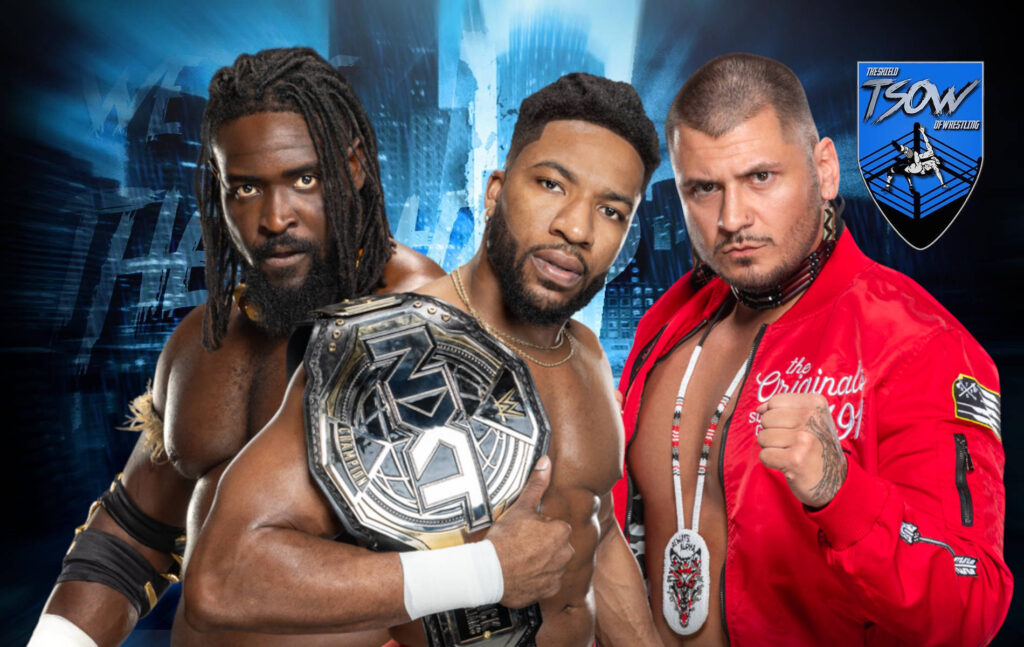 Trick Williams vs Oba Femi vs Eddy Thorpe si farà a NXT NYE