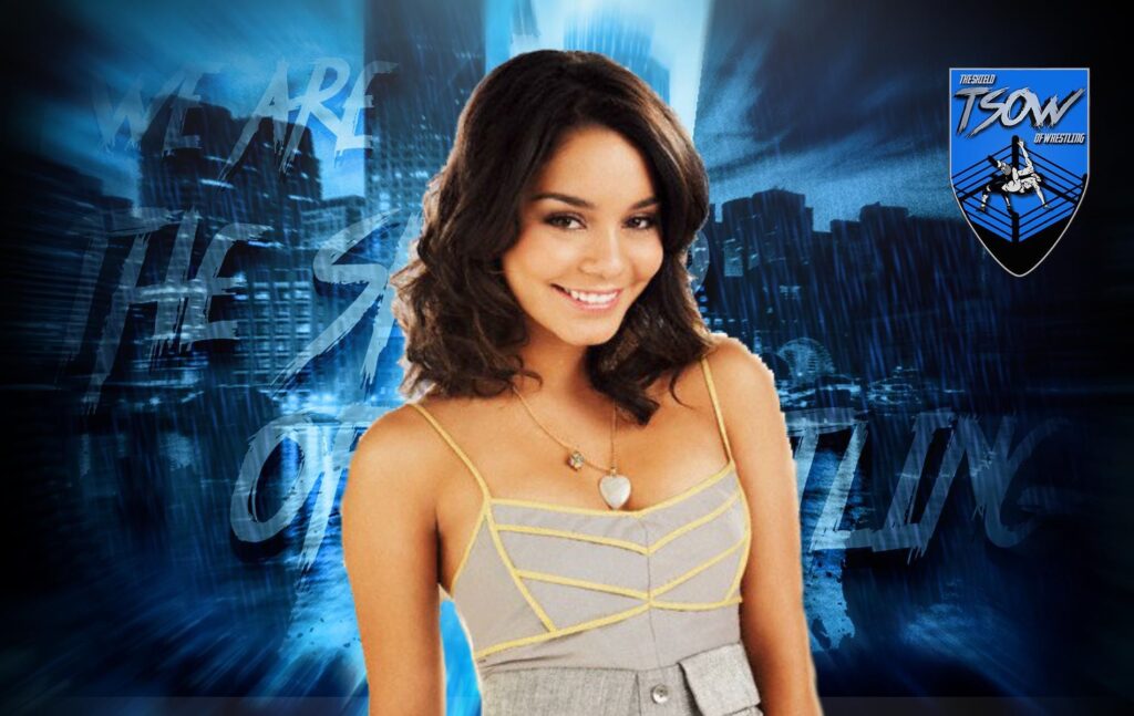 Vanessa Hudgens e lo YEET sul ring di SmackDown