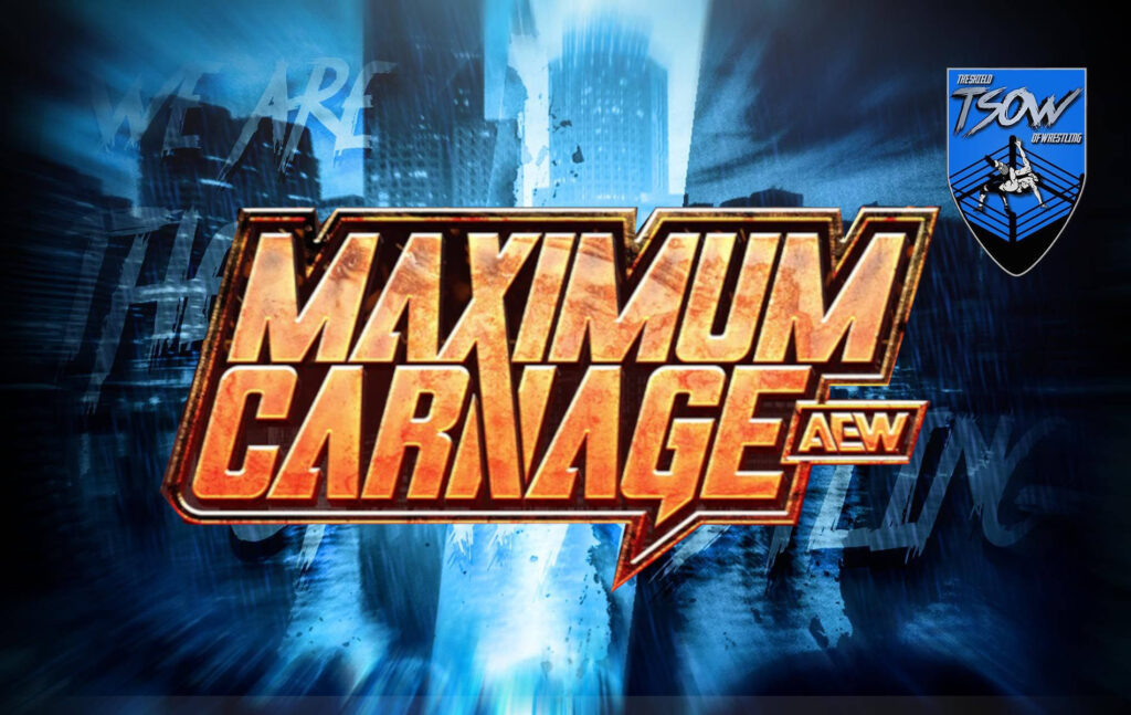 AEW Collision Maximum Carnage 2025 - Card della puntata