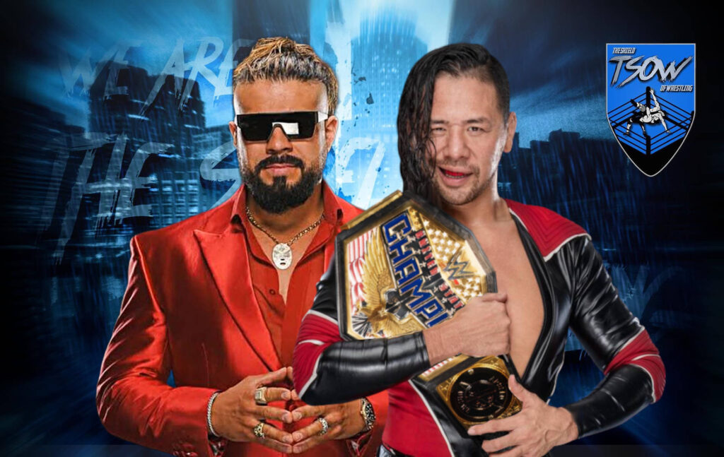 Shinsuke Nakamura ha sconfitto Andrade a SmackDown