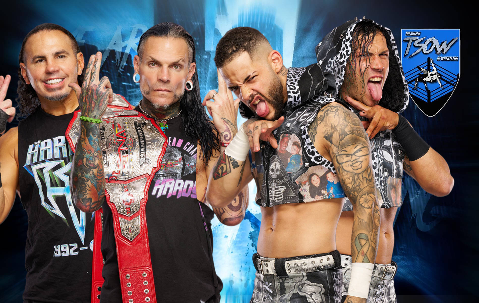 Gli Hardys battono i Rascalz a TNA Genesis 2025