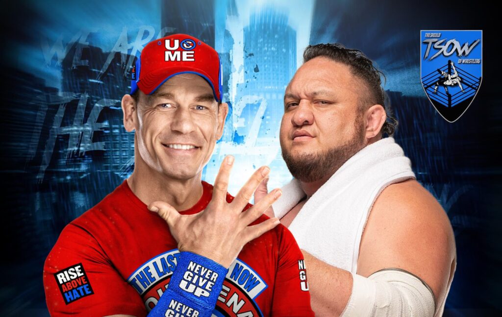John Cena vs Samoa Joe del 2017 caricato su WWE Vault