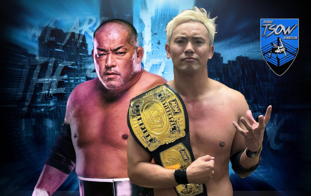 Kazuchika Okada batte Tomohiro Ishii a AEW Maximum Carnage