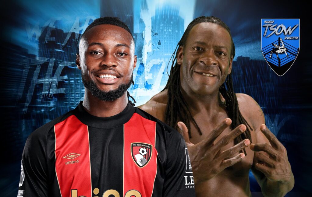 Semenyo esulta con lo Spinaroonie in stile Booker T