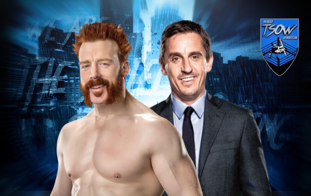 Sheamus sottomette Gary Neville per il Liverpool
