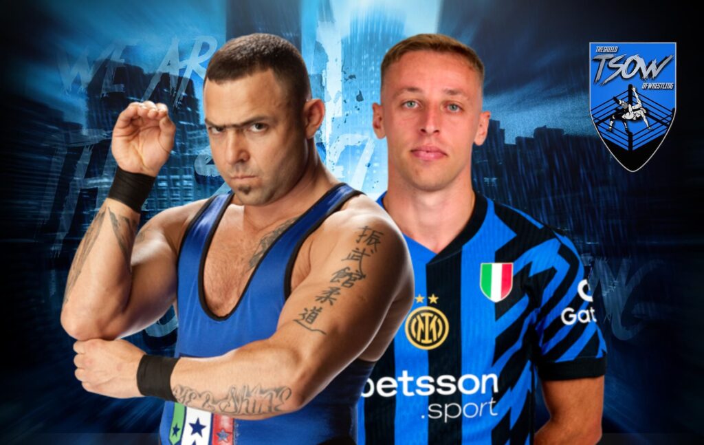 Santino Marella e il cobra con Davide Frattesi