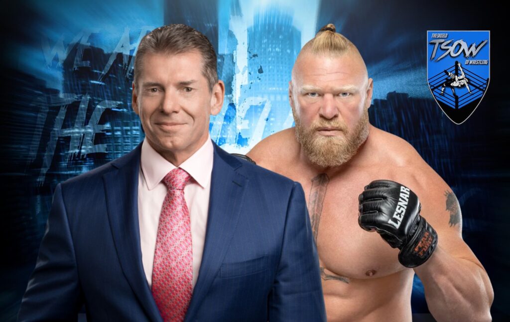 Vince McMahon pensò a una strana gimmick per Brock Lesnar