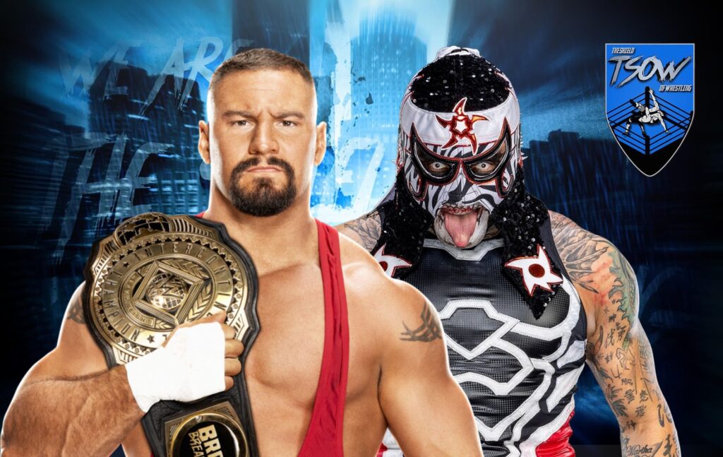 Bron Breakker, faccia a faccia con Penta a RAW