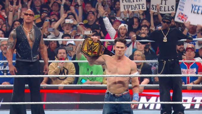 Scatto iconico - (Fonte: profilo X della WWE)