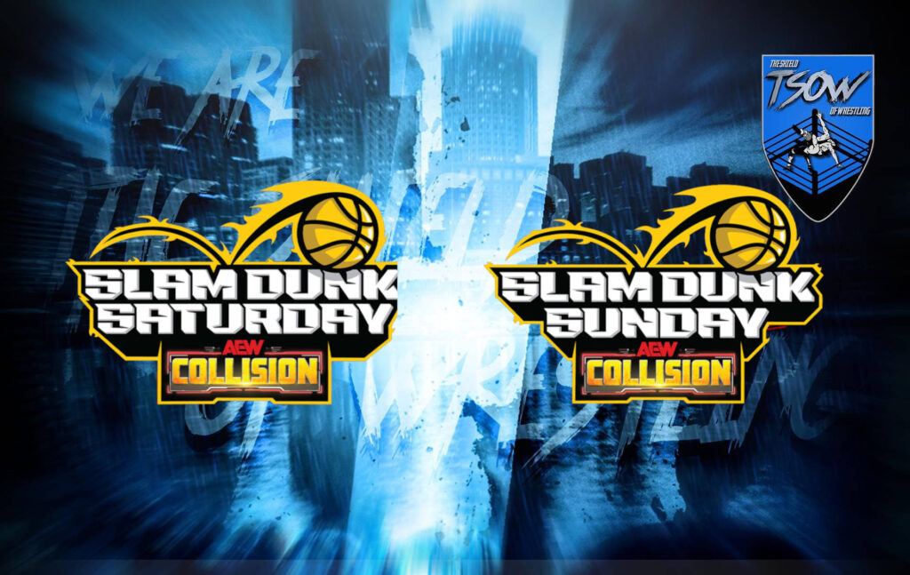 AEW Collision Slam Dunk 2025 - La Card delle puntate