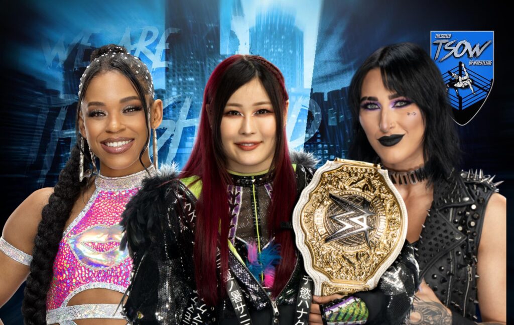 Rhea Ripley interrompe la firma del contratto tra IYO e Bianca
