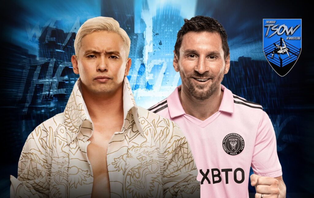 Kazuchika Okada paragonato a Lionel Messi da Excalibur