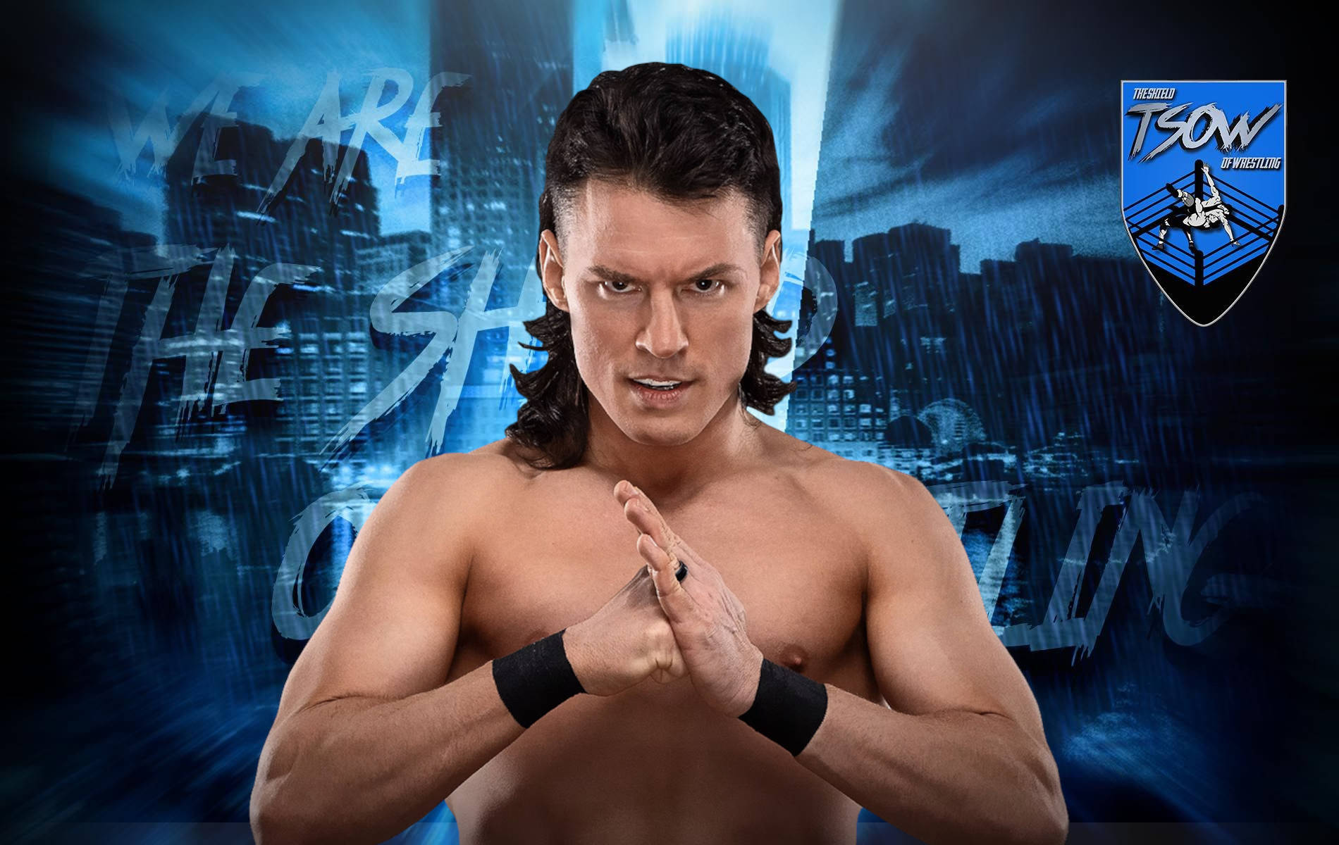 Mike Bailey scioccato dopo il turn heel di Kevin Knight